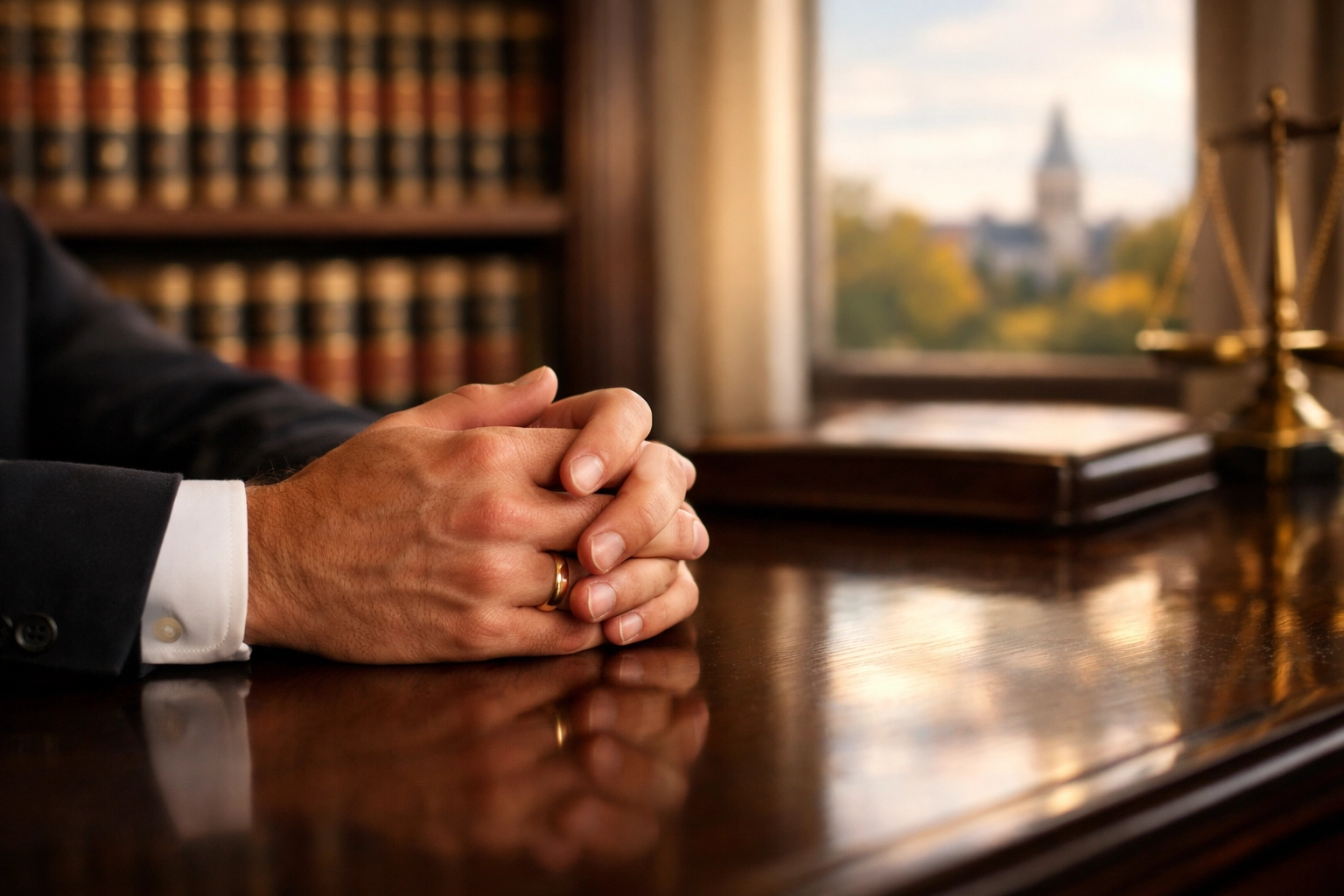 Professional legal guidance from a criminal defense attorney Bloomington Indiana in a secure office setting.