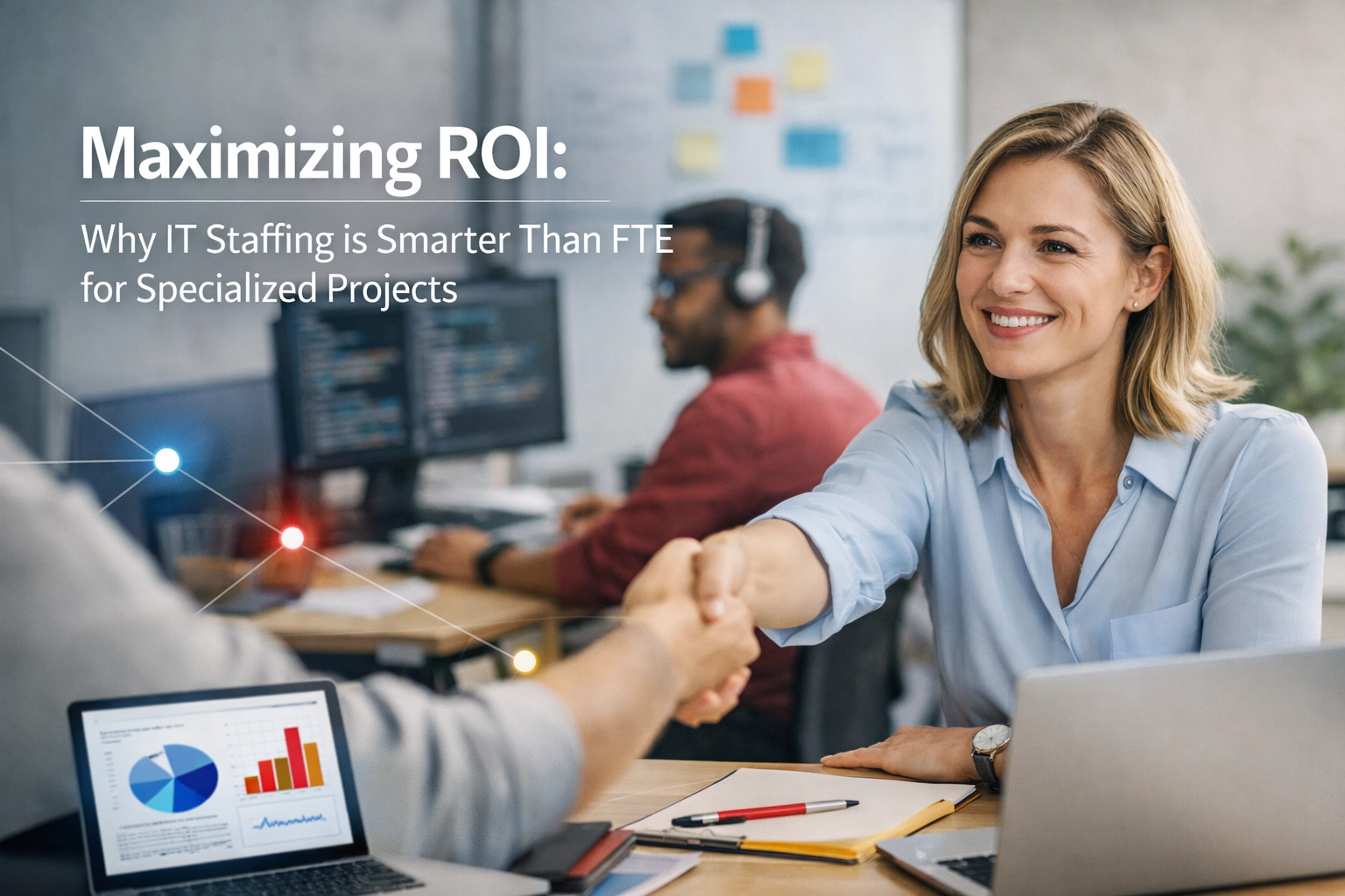 [HERO] Maximizing ROI: Why IT Staffing is Smarter Than FTE for Specialized Projects