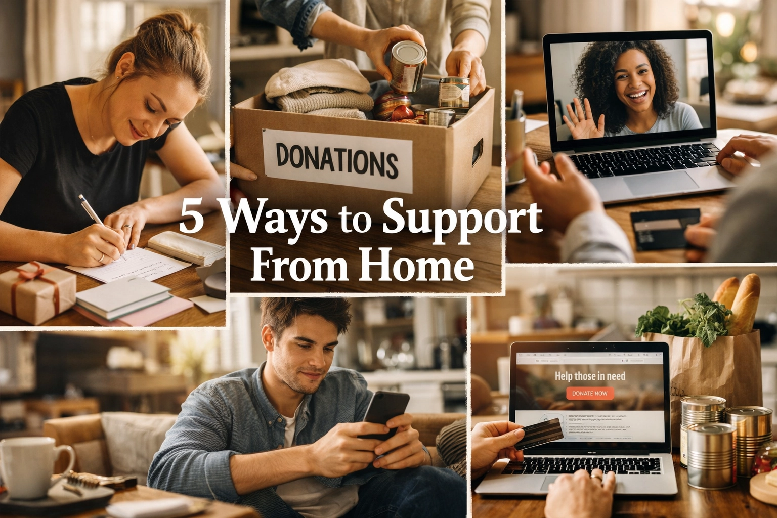 [HERO] 5 Ways to Support From Home