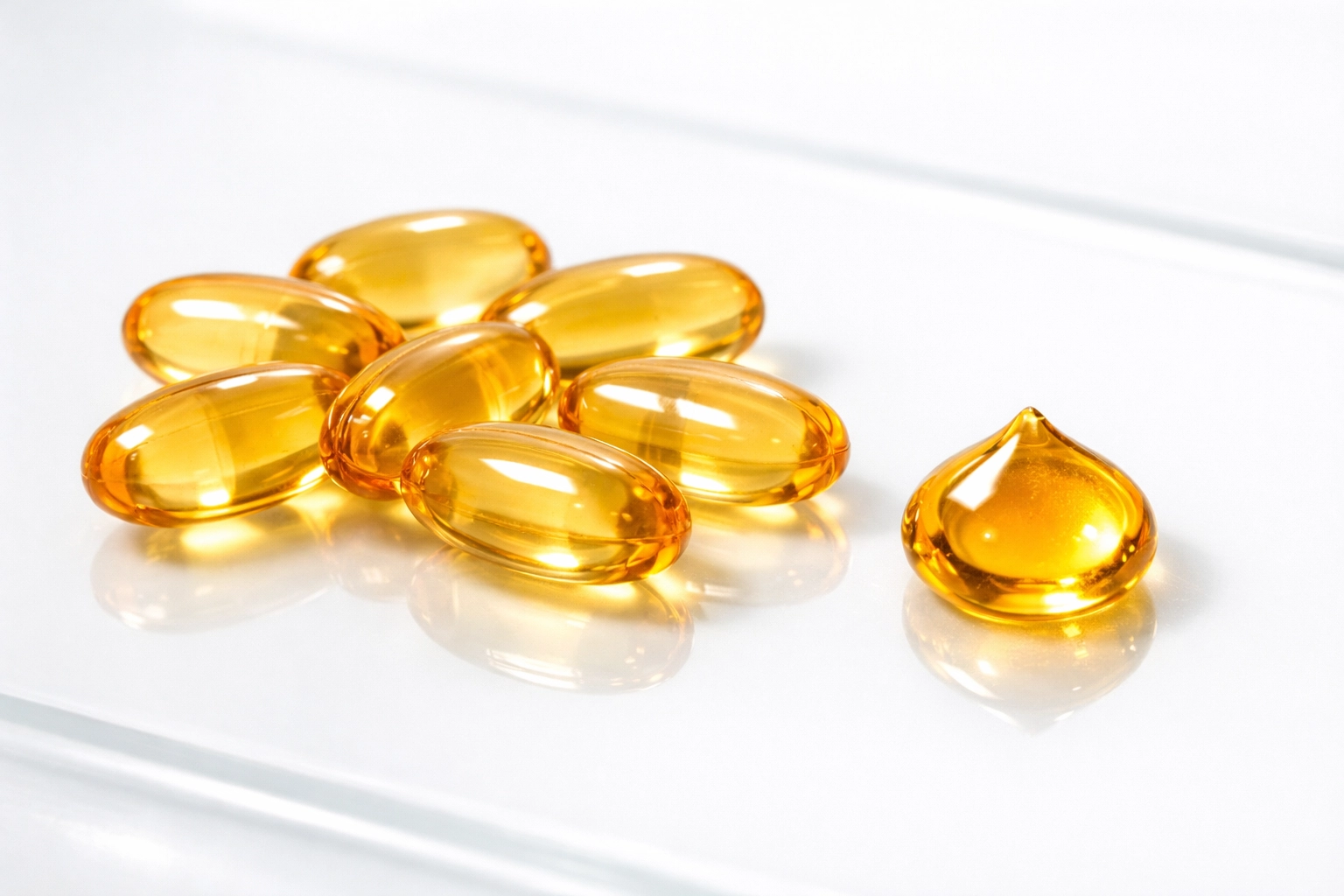 High-quality cold-pressed evening primrose oil softgels for women’s health and daily dietary supplement use.