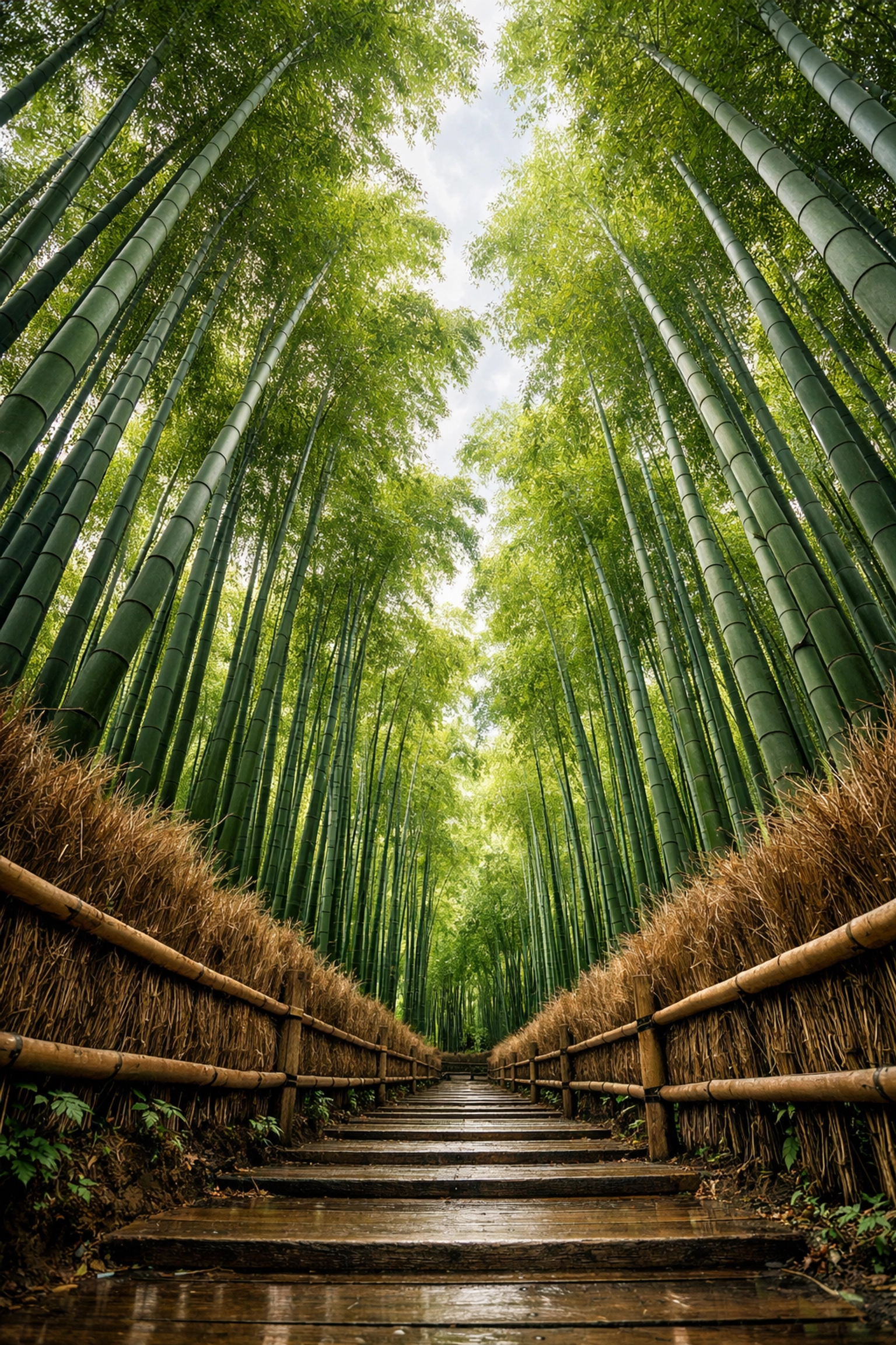 Top 10 Instagrammable Places Worldwide You Need to Visit This Year 1 Tall green bamboo stalks in Kyoto, Japan, a must-visit spot for the best photography locations.