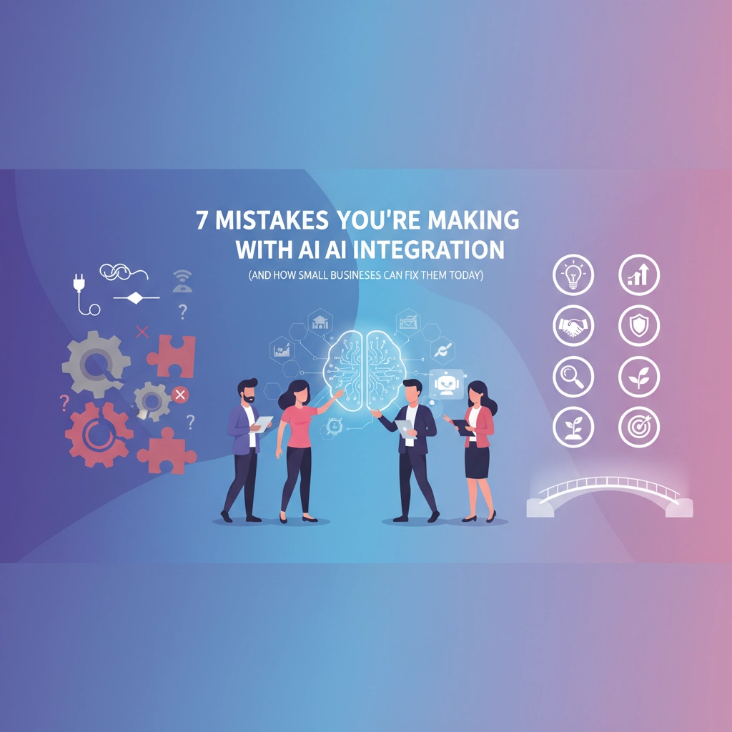 7 Mistakes You are Making with AI Integration (and How Small Businesses Can Fix Them Today)