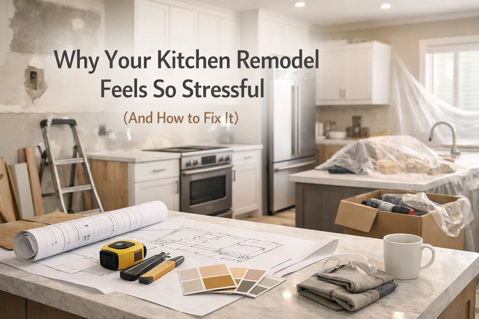 [HERO] Why Your Kitchen Remodel Feels So Stressful (And How to Fix It)