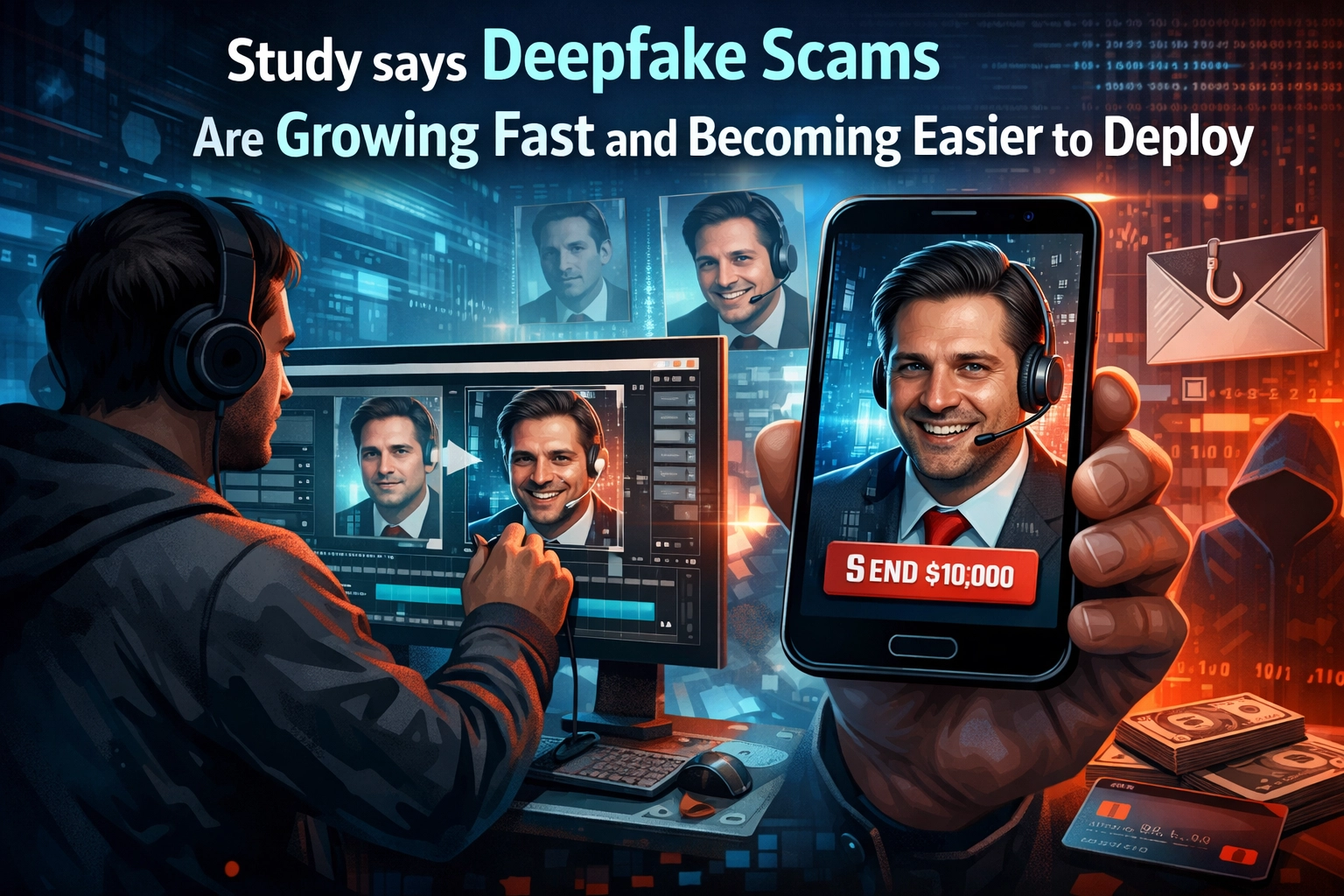 [HERO] Study says deepfake scams are growing fast and becoming easier to deploy