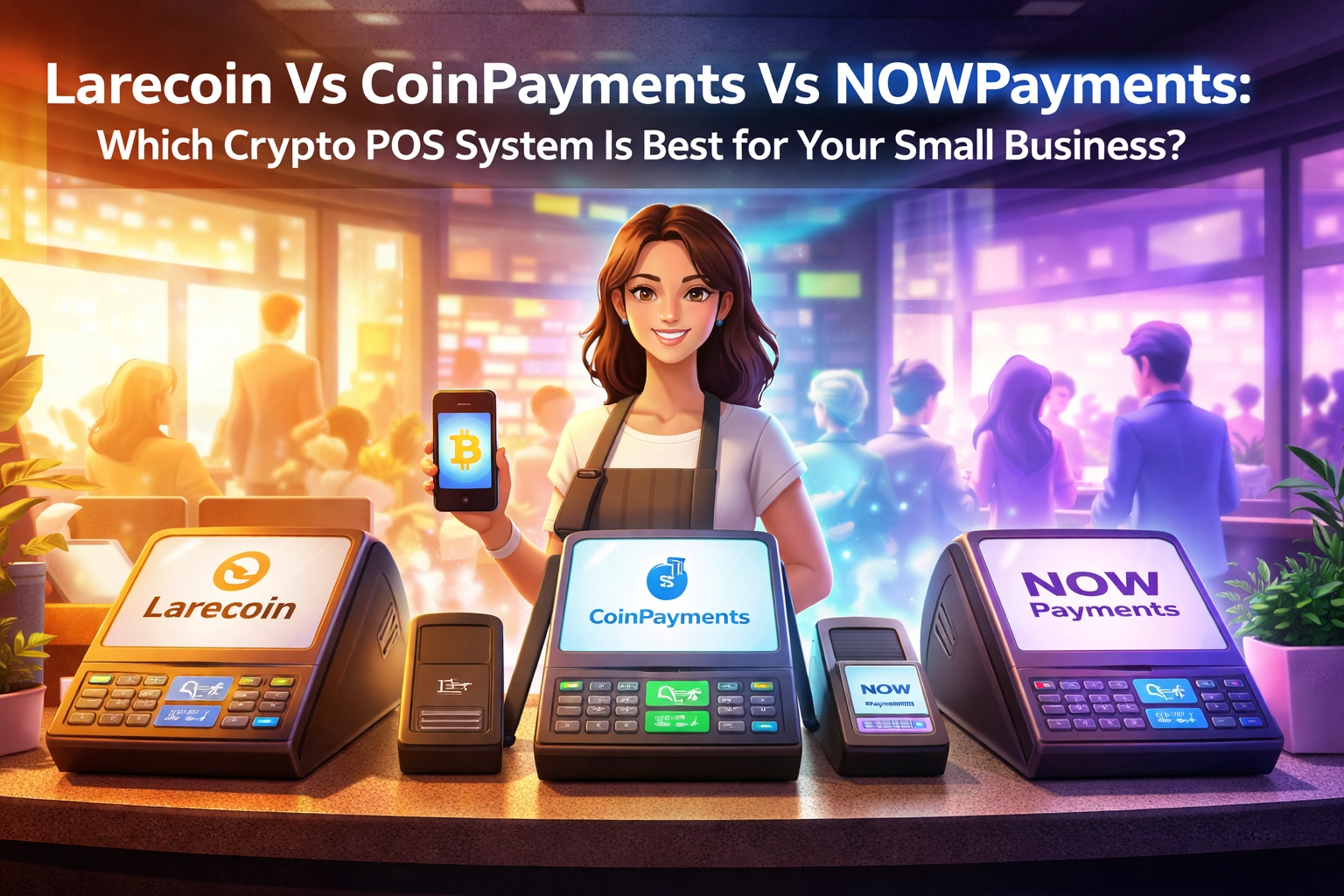 [HERO] Larecoin Vs CoinPayments Vs NOWPayments: Which Crypto POS System Is Best for Your Small Business?