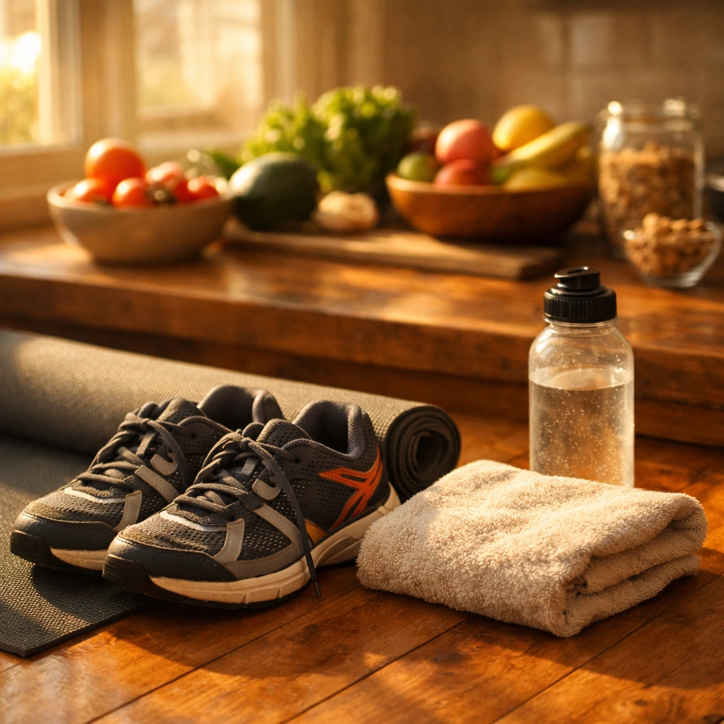 Edzőcipő, jógaszőnyeg és egészséges élelmiszerek - életmódváltás a potencia javításáért