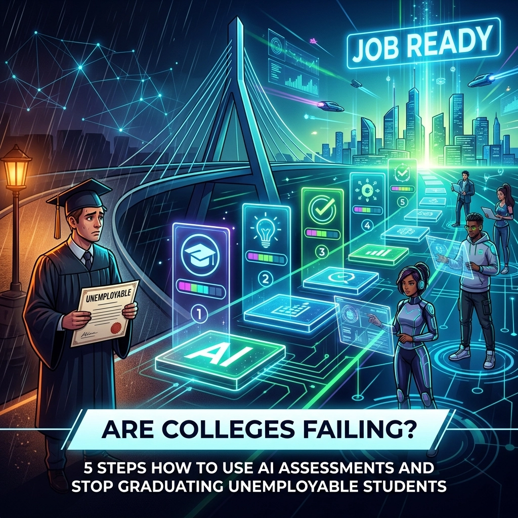 [HERO] Are Colleges Failing? 5 Steps How to Use AI Assessments and Stop Graduating Unemployable Students