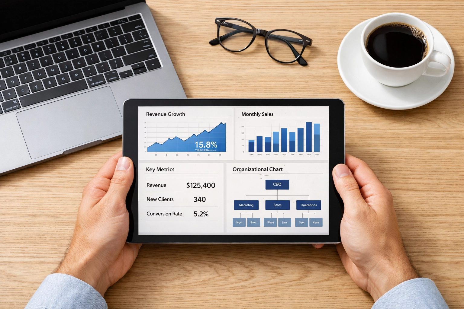 ServiceNow consulting services expert reviewing ITAM growth metrics and ROI on a modern digital dashboard.