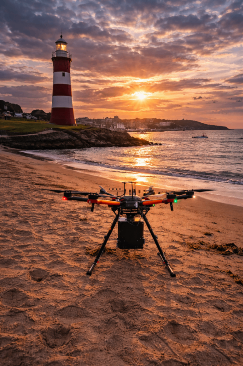 Professional Drone for Aerial Ashes Scattering