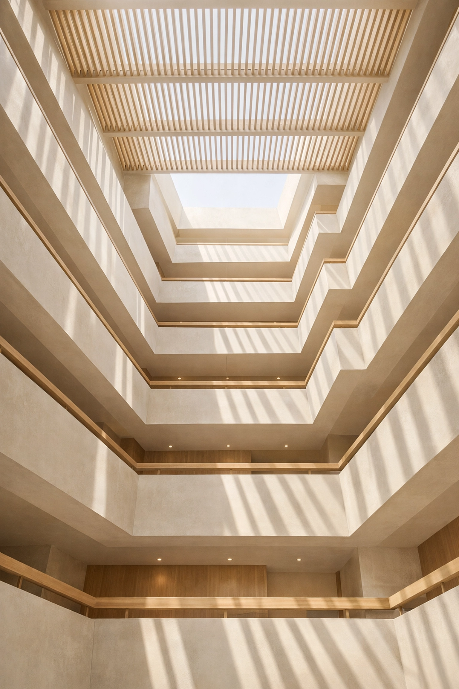 Sleek hotel architecture symbolizing revenue growth through AI-driven upsell strategies.