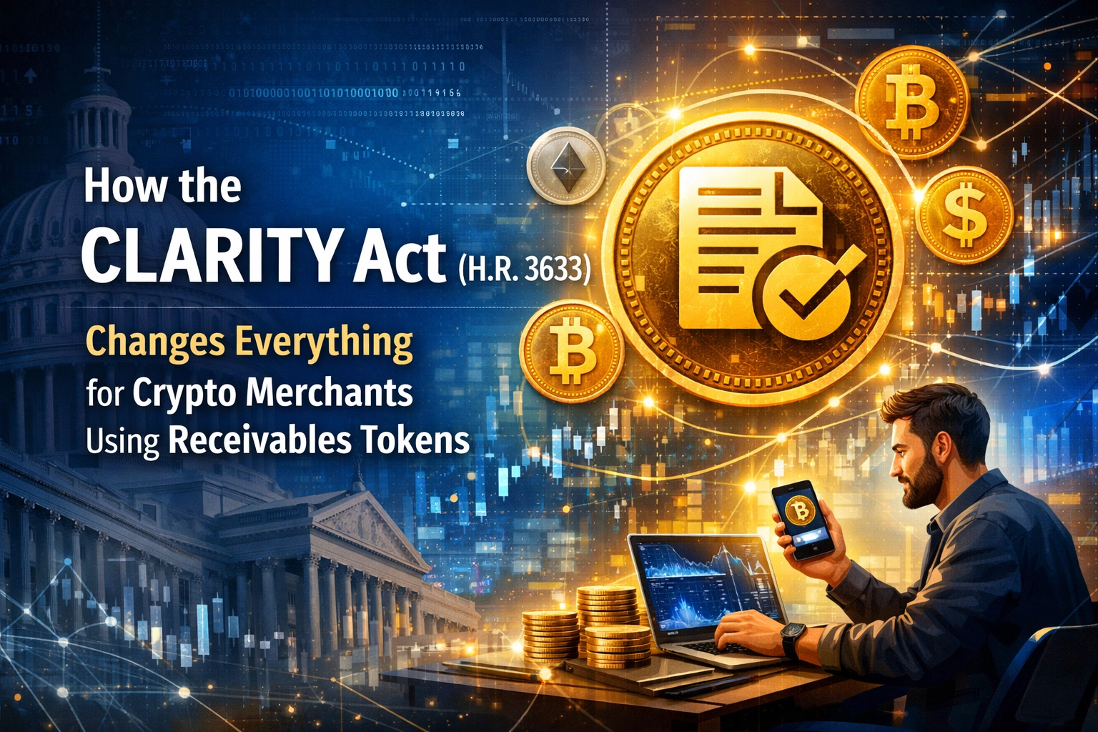 [HERO] How the CLARITY Act (H.R. 3633) Changes Everything for Crypto Merchants Using Receivables Tokens