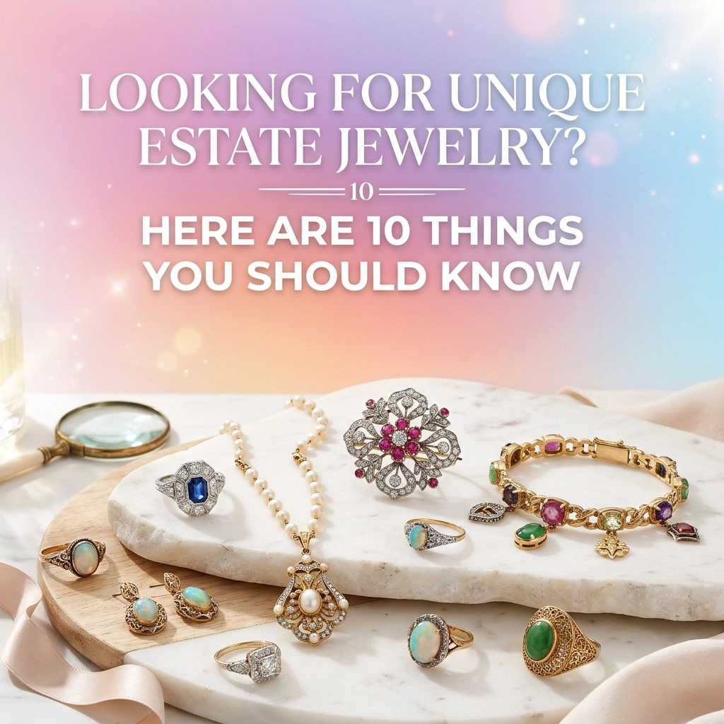 [HERO] Looking For Unique Estate Jewelry? Here Are 10 Things You Should Know