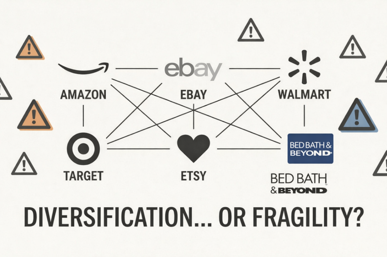 Diversification or Fragility? E-commerce Platform Risk