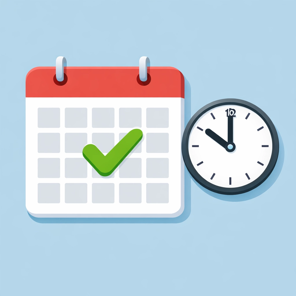 Calendario con pagos a tiempo, clave fundamental para arreglar mi crédito y comprar casa.