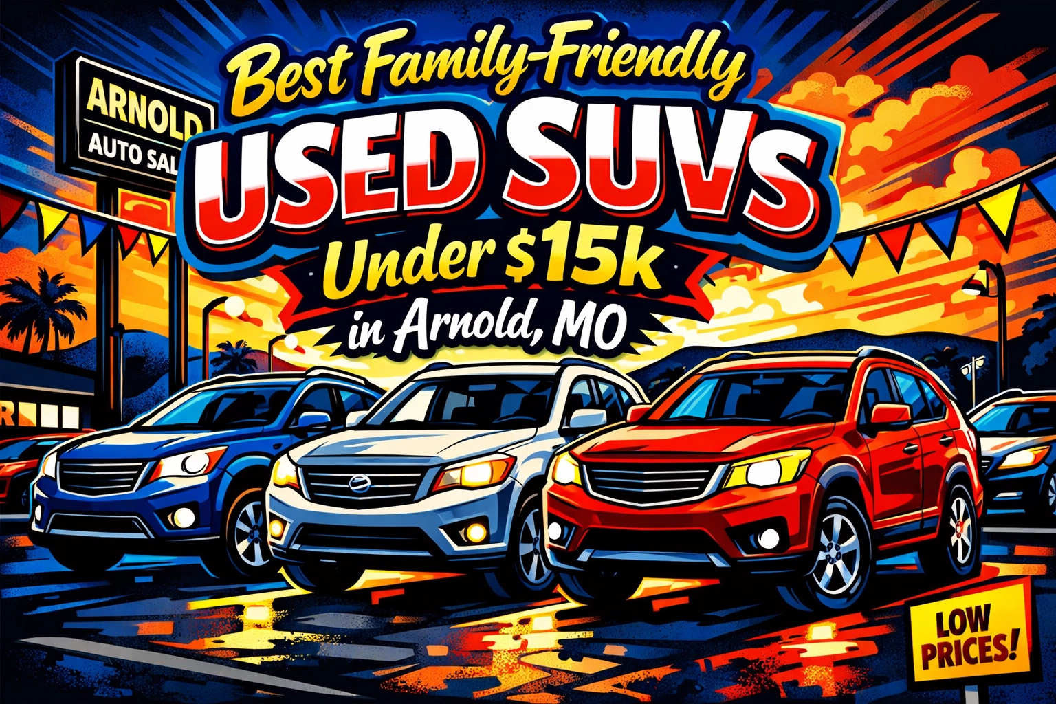 [HERO] Best Family-Friendly Used SUVs Under $15k in Arnold, MO