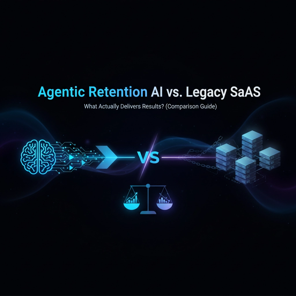 Agentic Retention AI vs. Legacy SaaS: What Actually Delivers Results? (Comparison Guide)