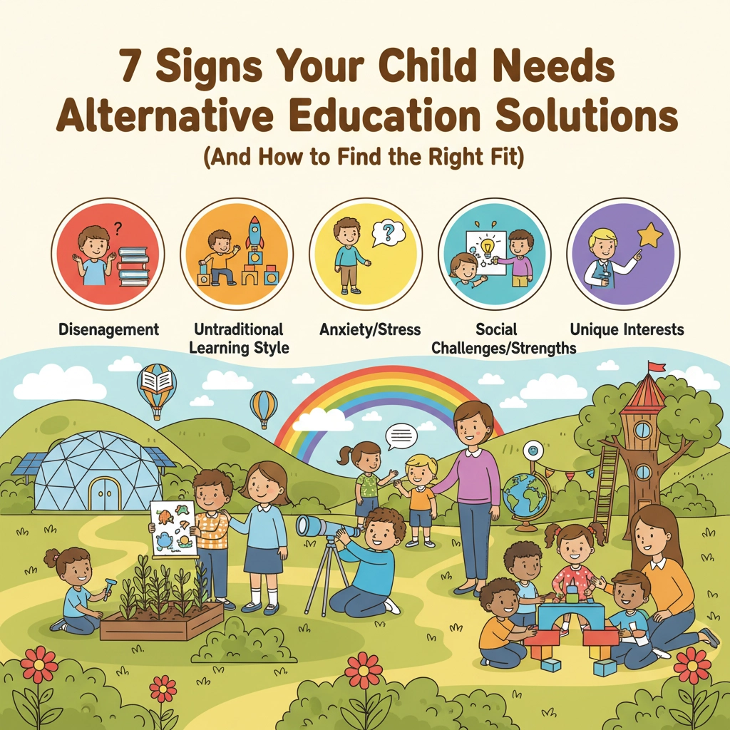 7 Signs Your Child Needs Alternative Education Solutions (And How to Find the Right Fit)