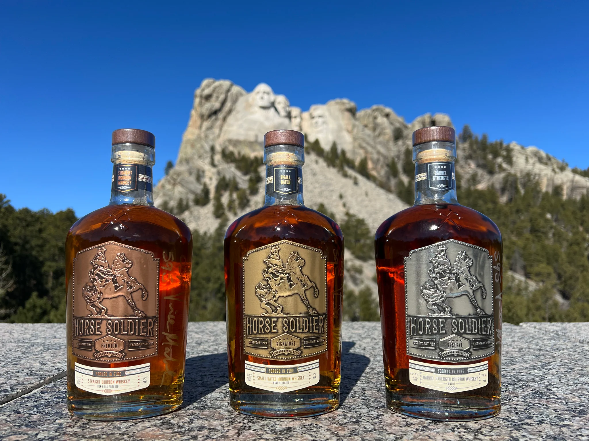 Horse Soldier Small Batch Bourbon Whiskey (Gold Label)