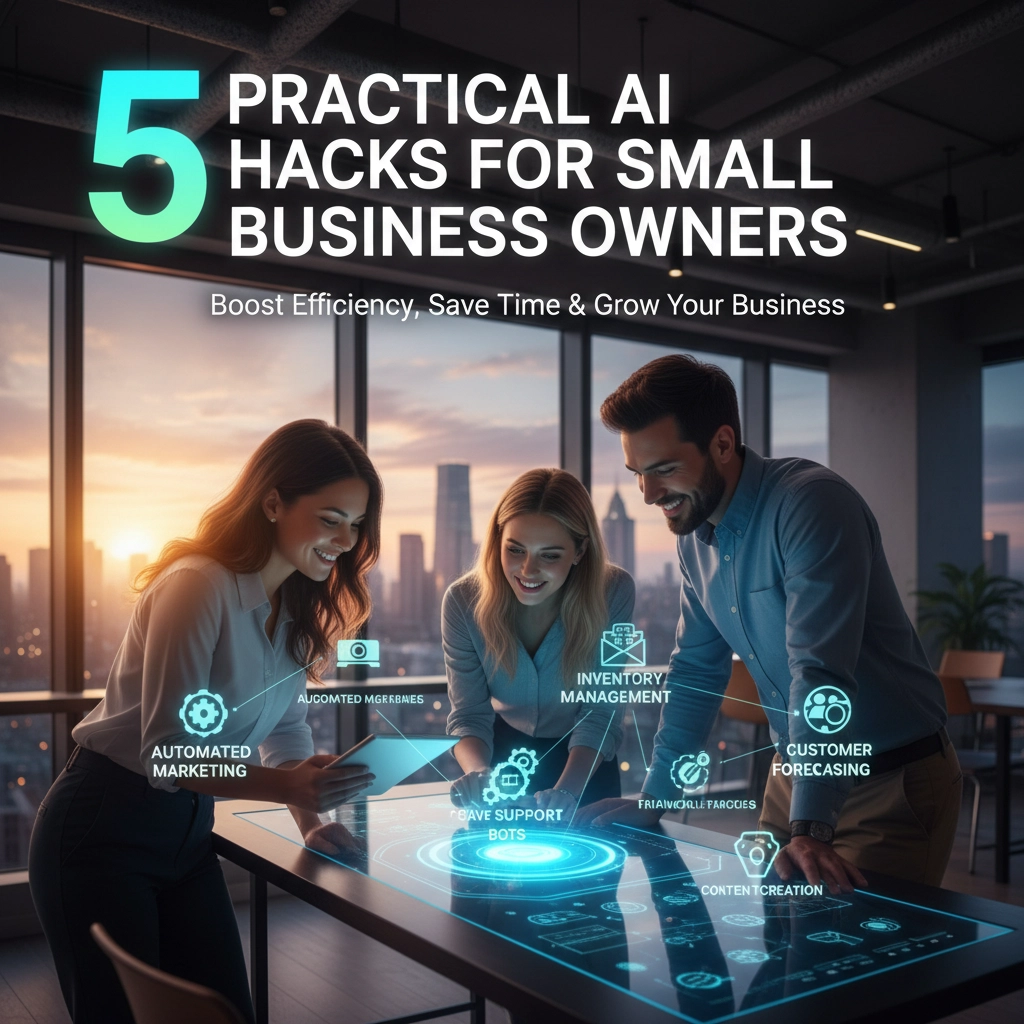 5 Practical AI Hacks for Small Business Owners