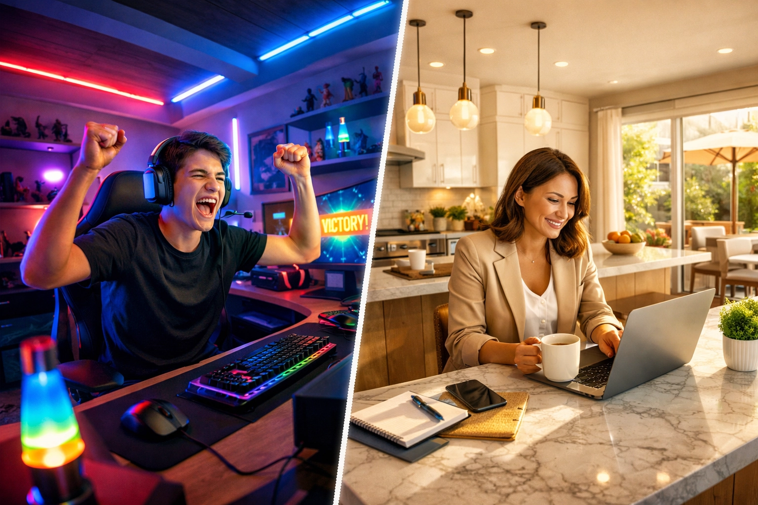 Comparing high-speed internet for gaming and remote work to help you choose the best internet providers.