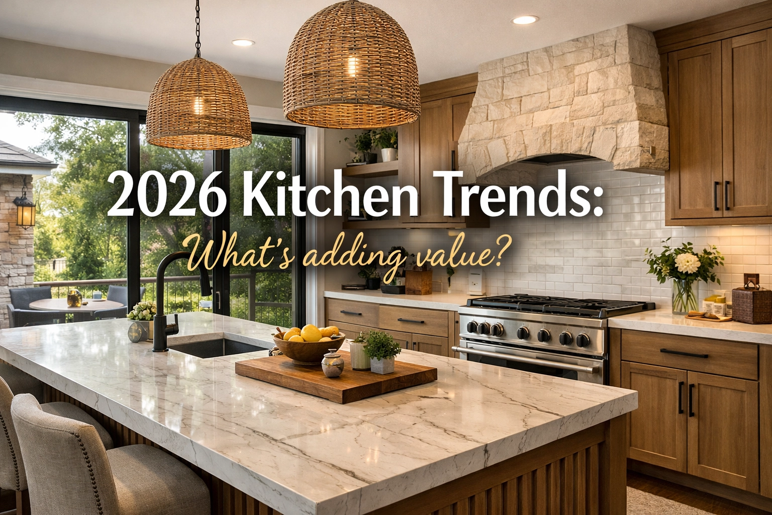 2026 Kitchen Trends: What's adding value?