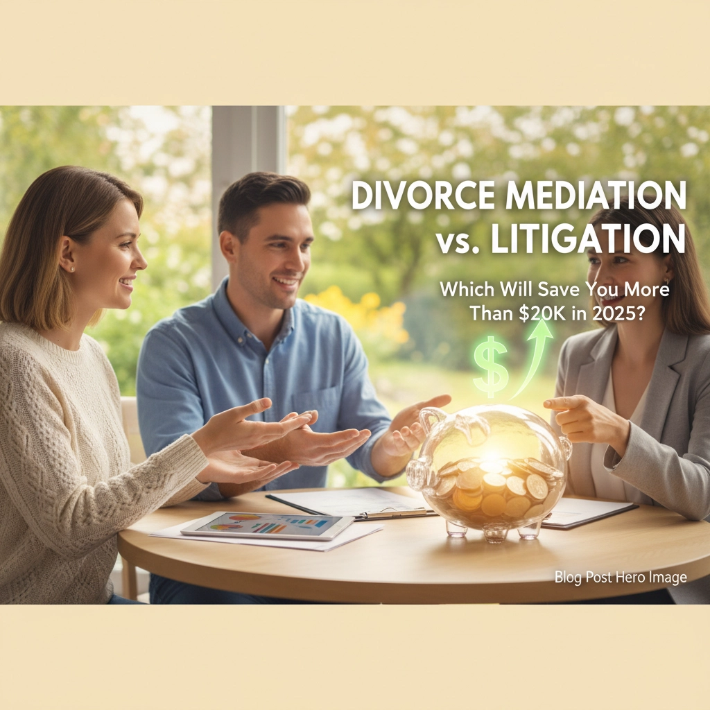 Divorce Mediation vs. Litigation: Which Will Save You More Than $20K in 2025?