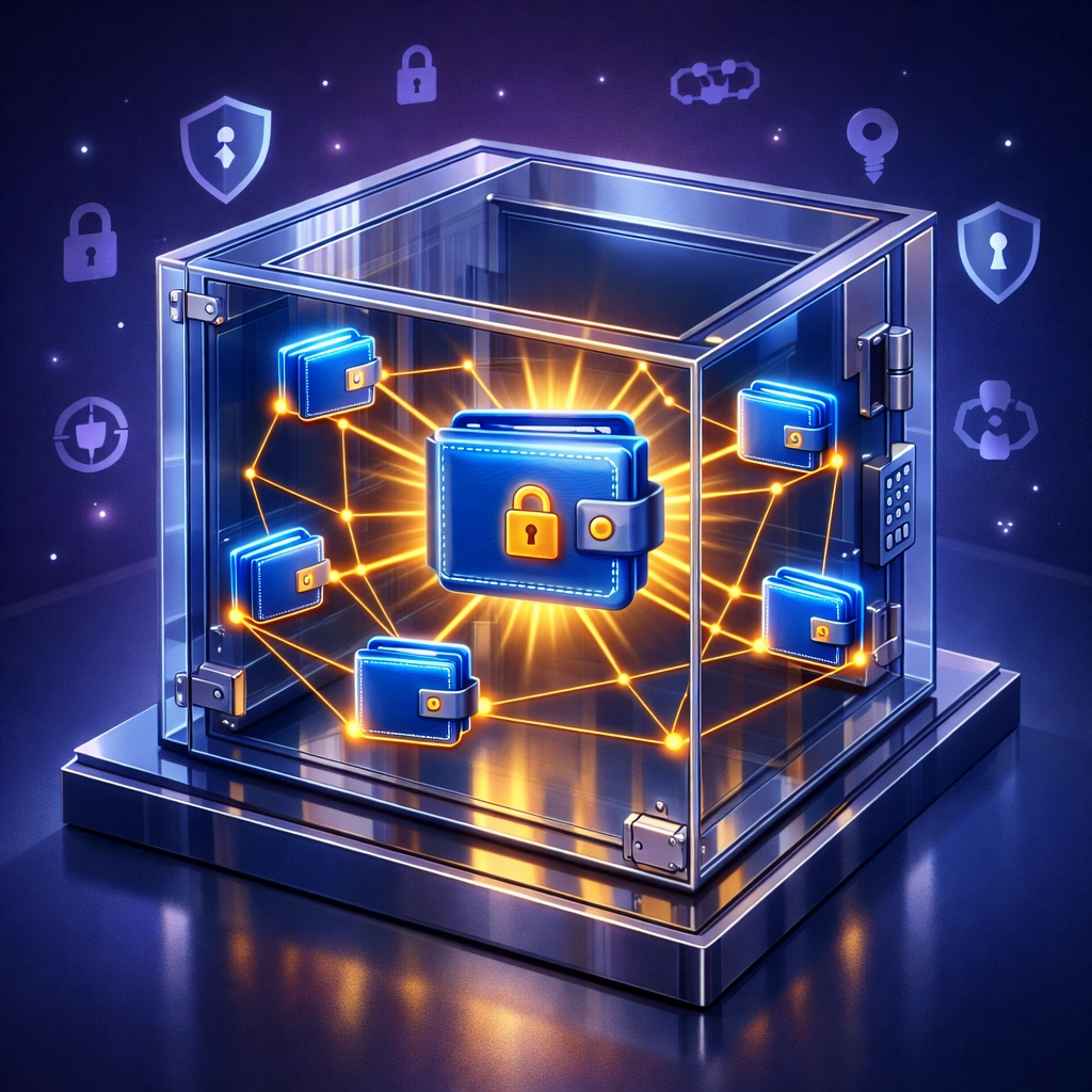 Enterprise wallet architecture with master and sub-wallet security system for Web3 payment management