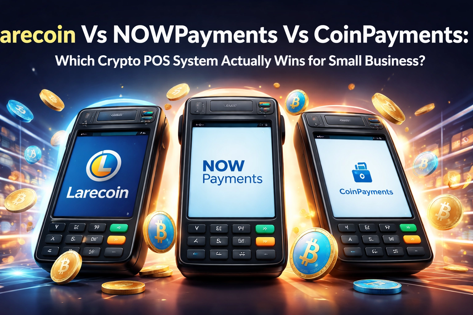 [HERO] Larecoin Vs NOWPayments Vs CoinPayments: Which Crypto POS System Actually Wins for Small Business?