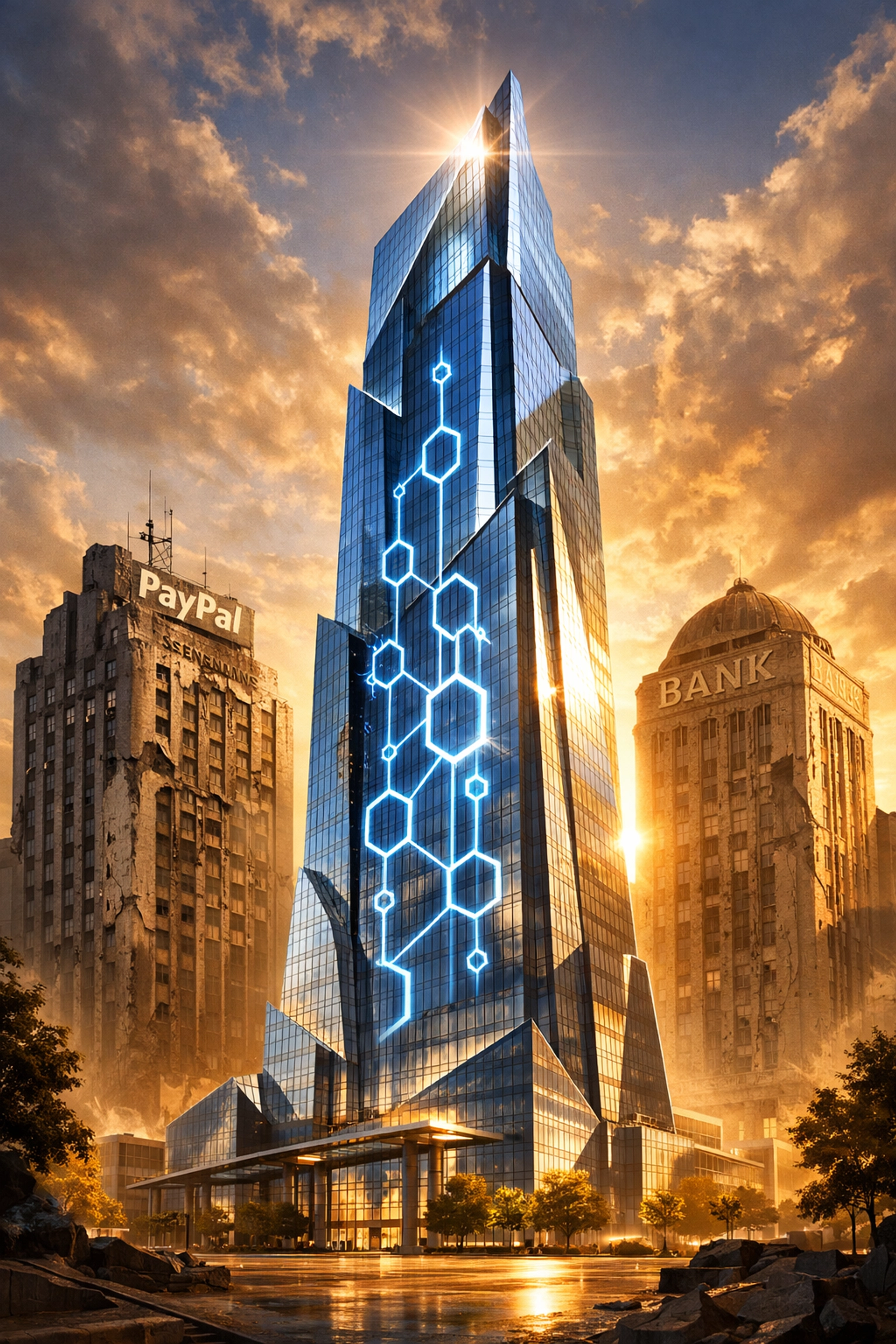 Legacy payment platforms compared to modern blockchain payment infrastructure