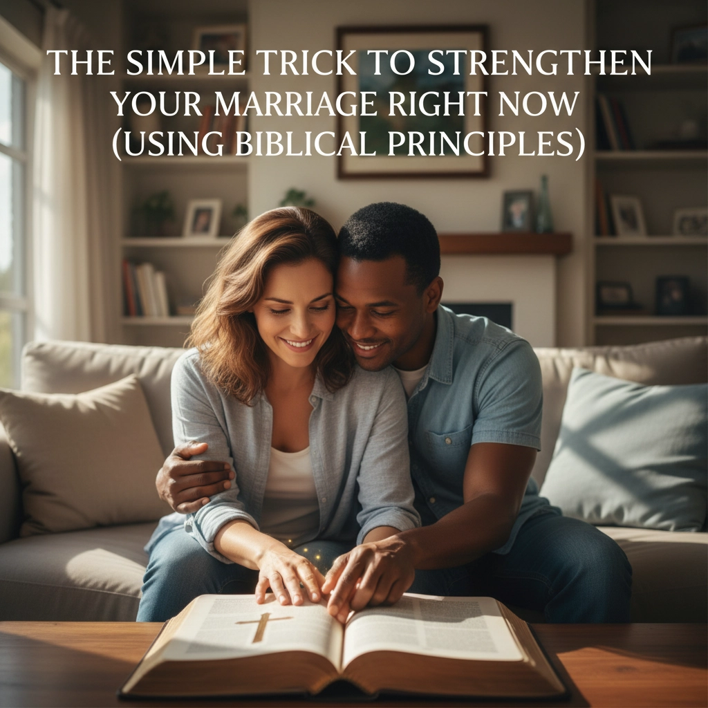 The Simple Trick to Strengthen Your Marriage Right Now (Using Biblical Principles)