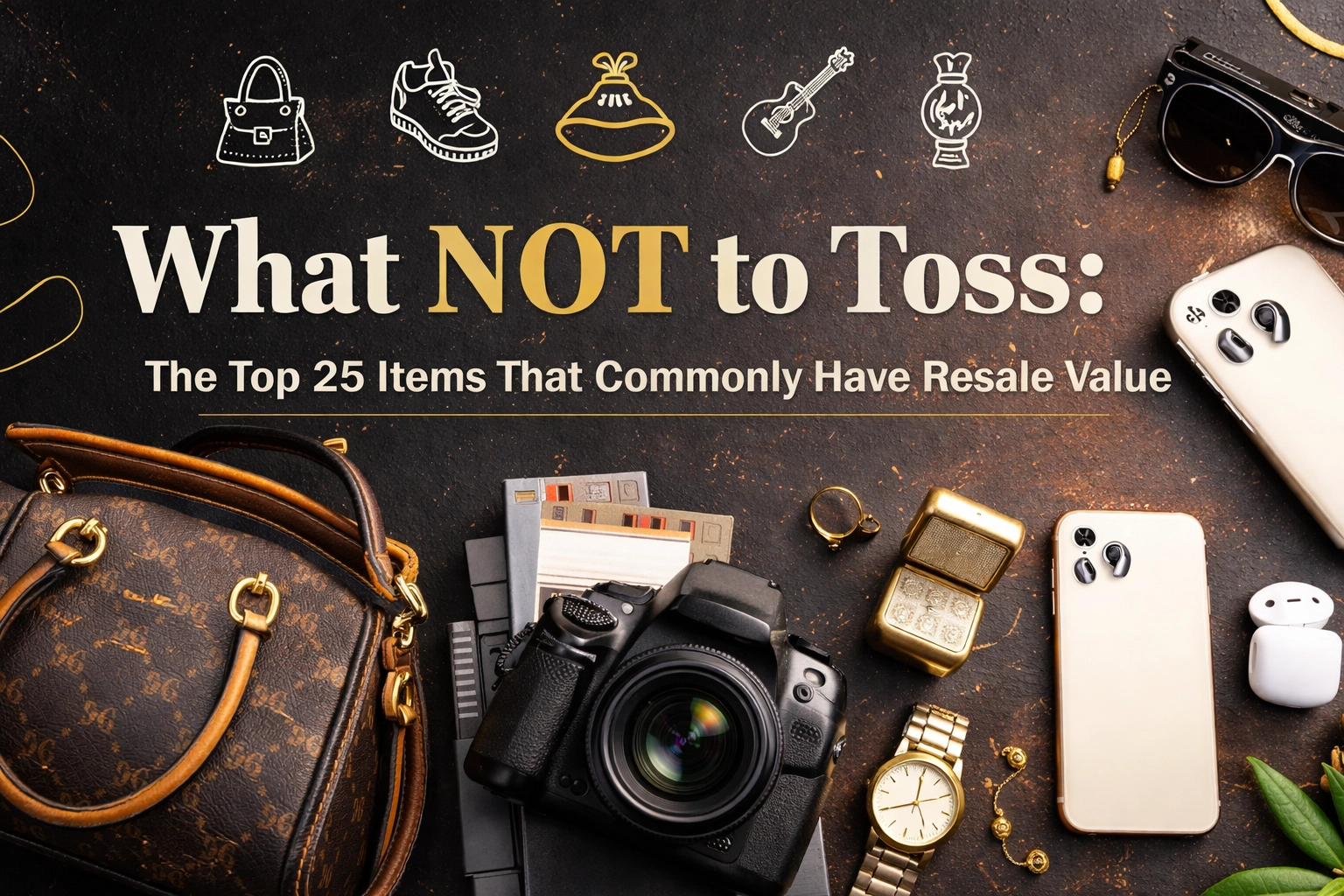 [HERO] What NOT to Toss: The Top 25 Items That Commonly Have Resale Value