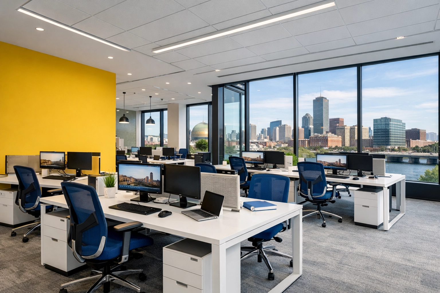 Professional office cleaning Cambridge service for modern tech workspaces in Kendall Square.