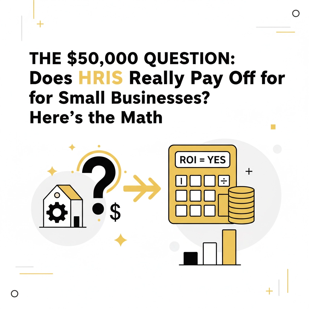 The $50,000 Question: Does HRIS Really Pay Off for Small Businesses? Here is the Math