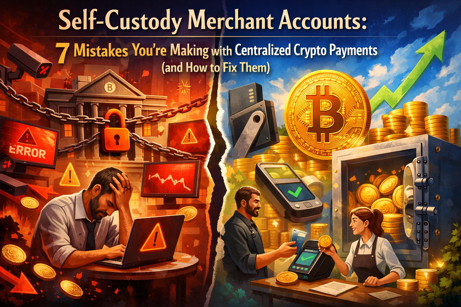 [HERO] Self-Custody Merchant Accounts: 7 Mistakes You