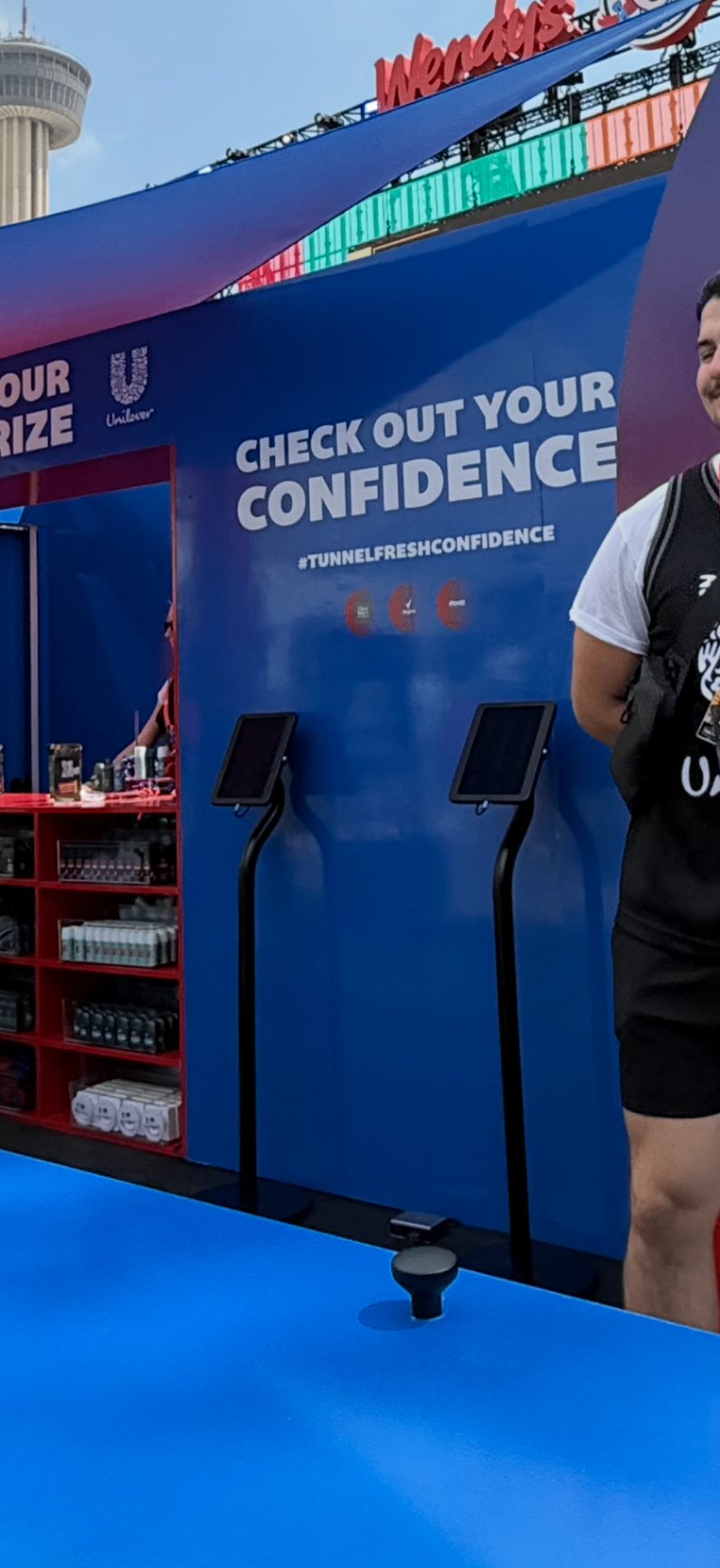 Unilever event activation booth — Los Angeles corporate photo booth lead capture and analytics