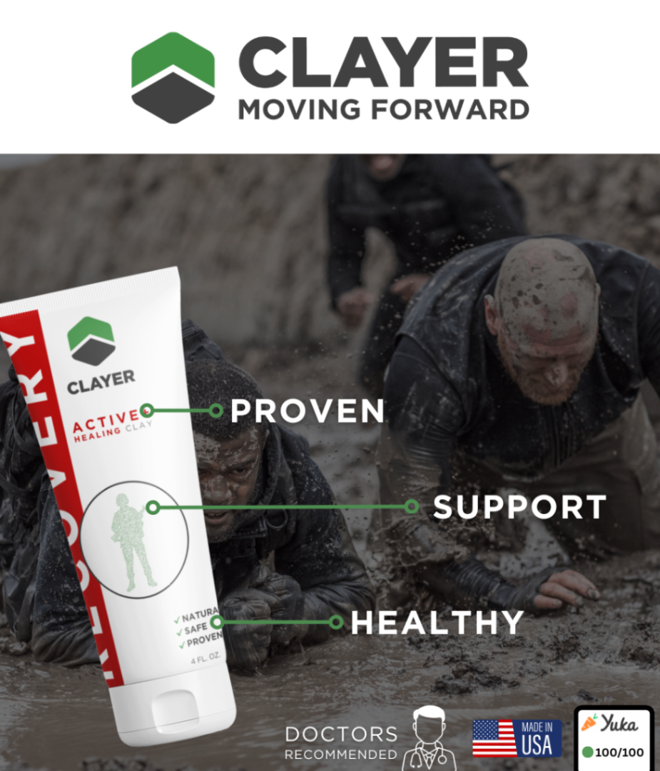 Clayer Active Healing Clay - Athlete Recovery