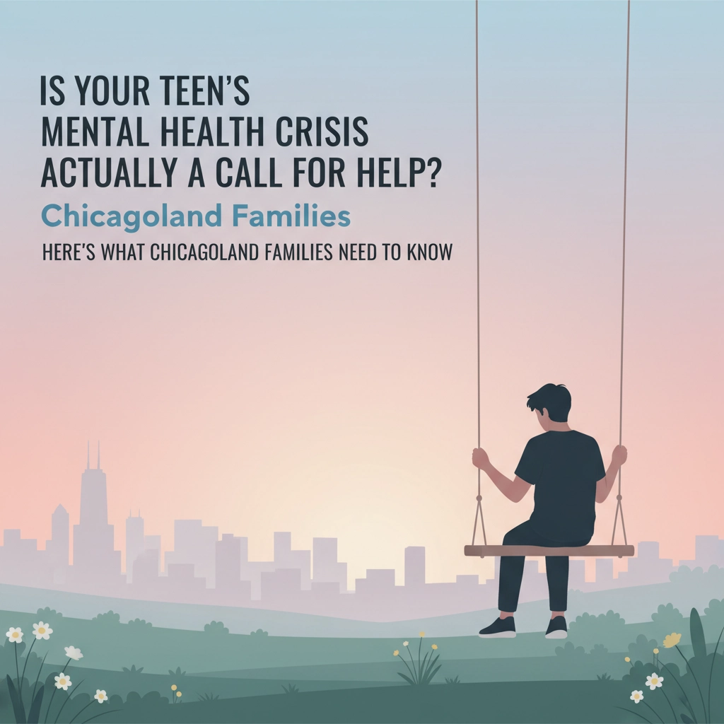 Is Your Teen's Mental Health Crisis Actually a Call for Help? Here's What Chicagoland Families Need to Know