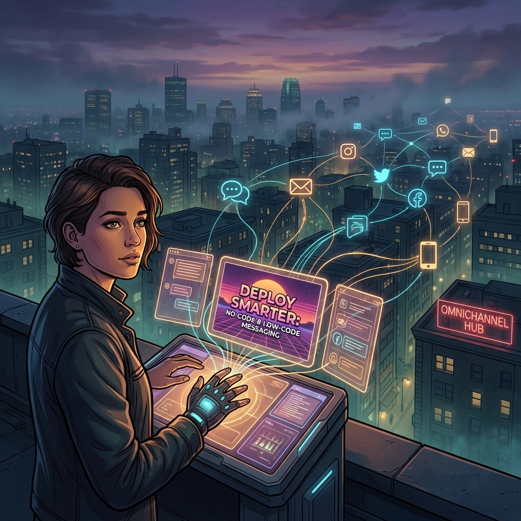 [HERO] Deploy Smarter: How No-Code & Low-Code Is Changing Omnichannel Messaging