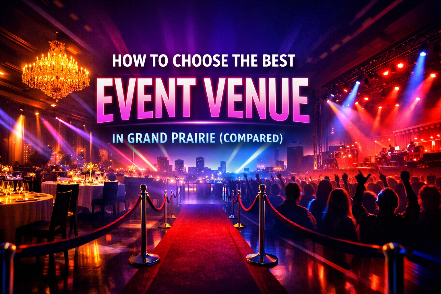 [HERO] How to Choose the Best Event Venue in Grand Prairie (Compared)