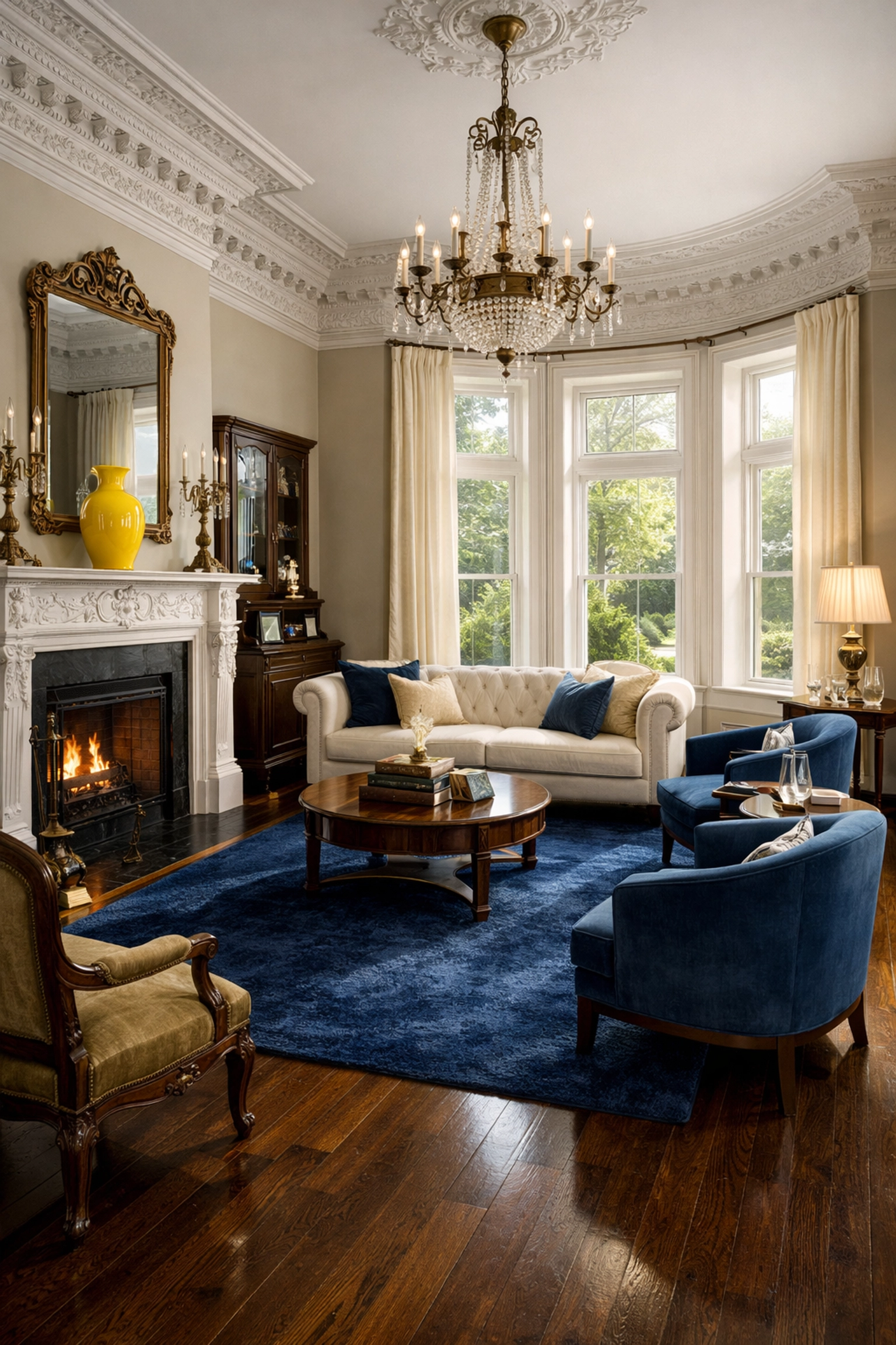 Expert deep cleaning in Winchester for historic homes with polished woodwork and spotless windows.