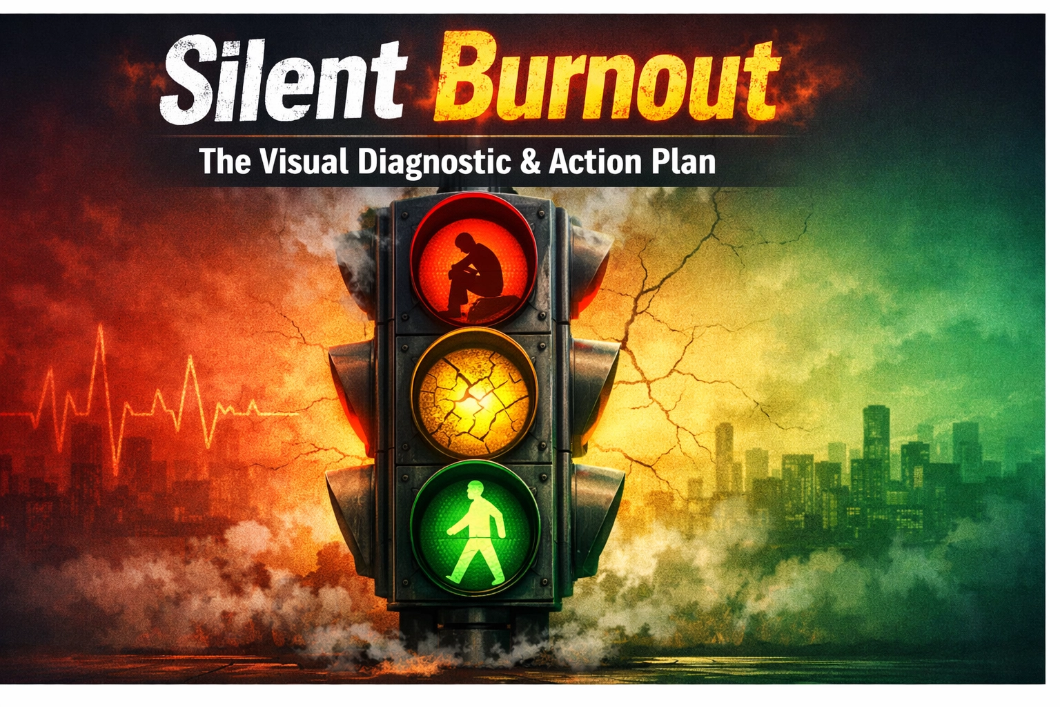 [HERO] Silent Burnout: The Visual Diagnostic & Action Plan