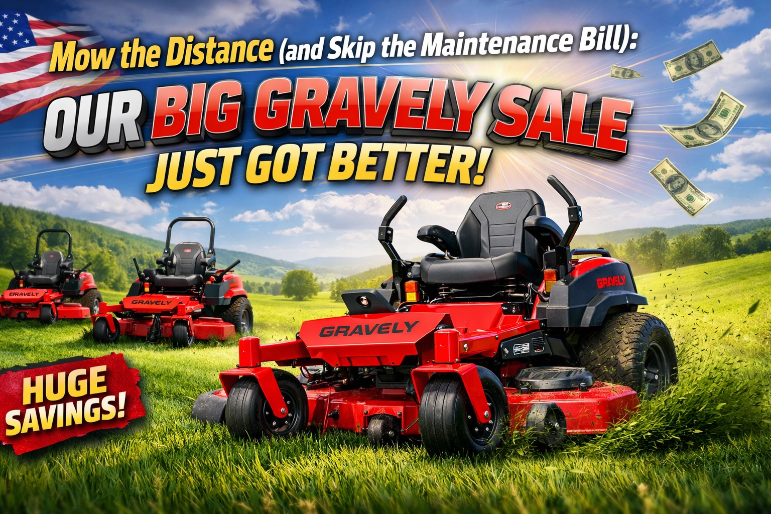 [HERO] Mow the Distance (and Skip the Maintenance Bill): Our Big Gravely Sale Just Got Better