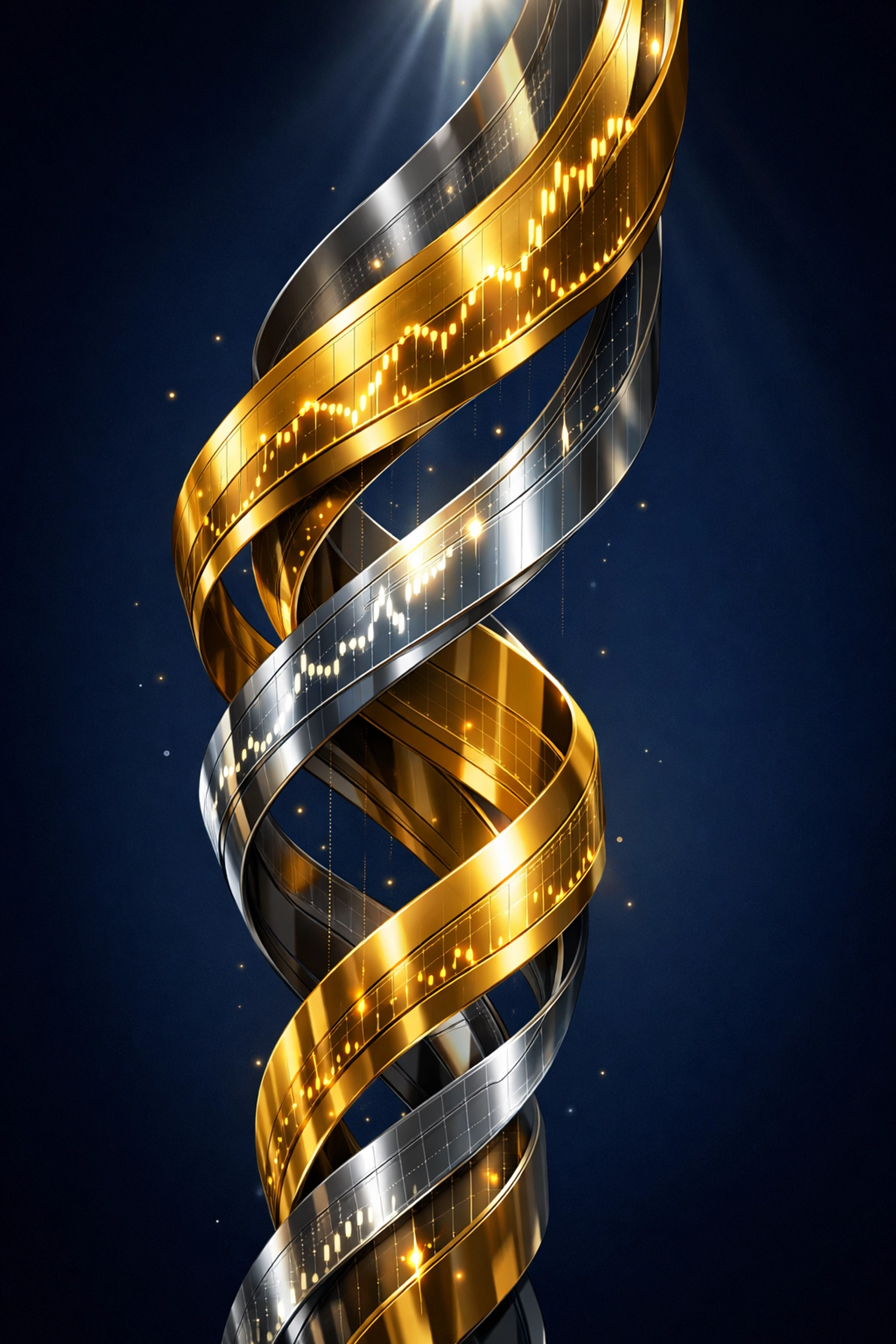 Active fixed income ETF strategies visualized with flowing market data and credit flows