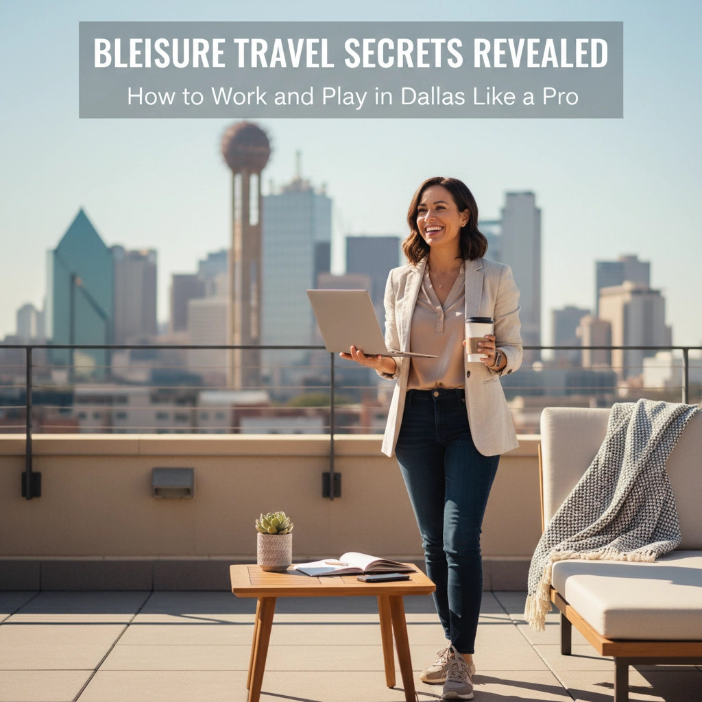 Bleisure Travel Secrets Revealed: How to Work and Play in Dallas Like a Pro
