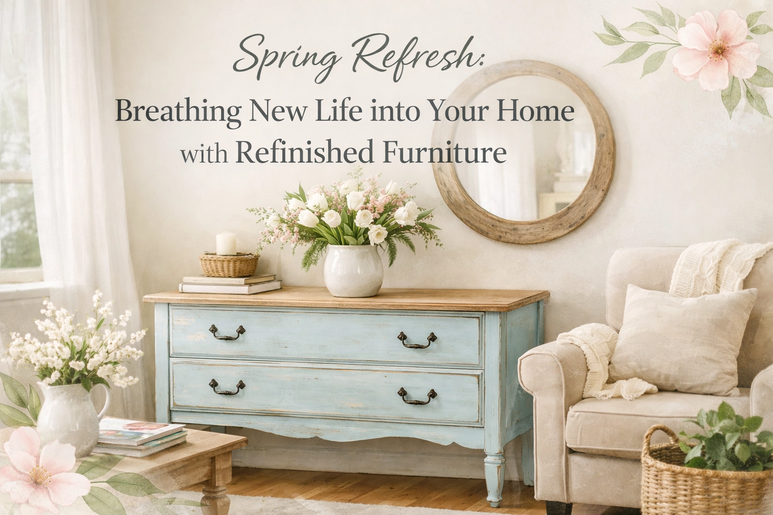 [HERO] Spring Refresh: Breathing New Life into Your Home with Refinished Furniture