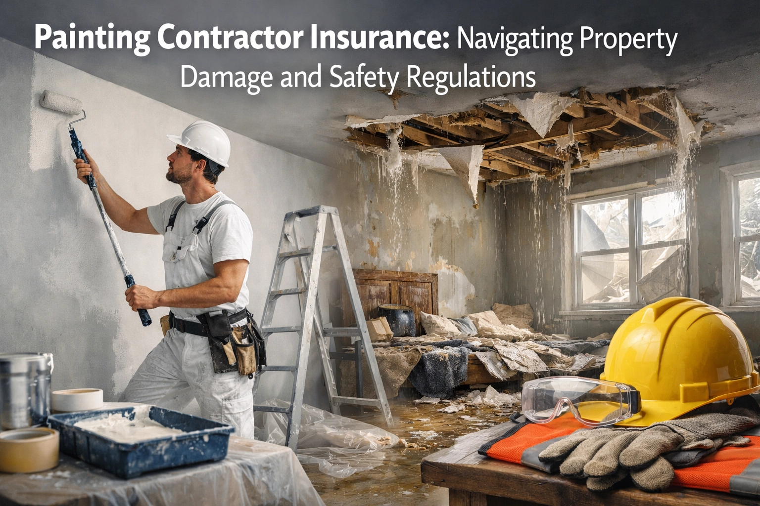 [HERO] Painting Contractor Insurance: Navigating Property Damage and Safety Regulations