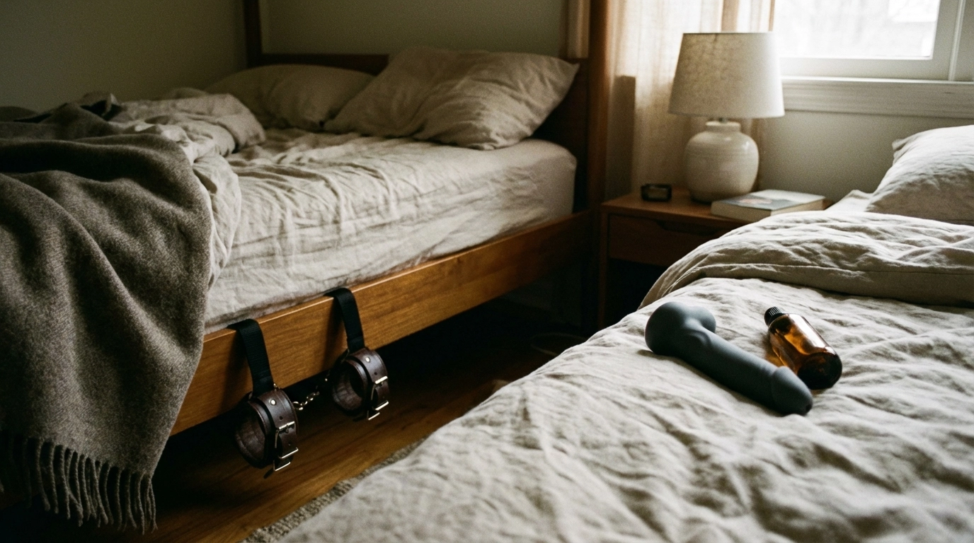 Handcuffs & Toys: How to Finally Turn Off Your Brain