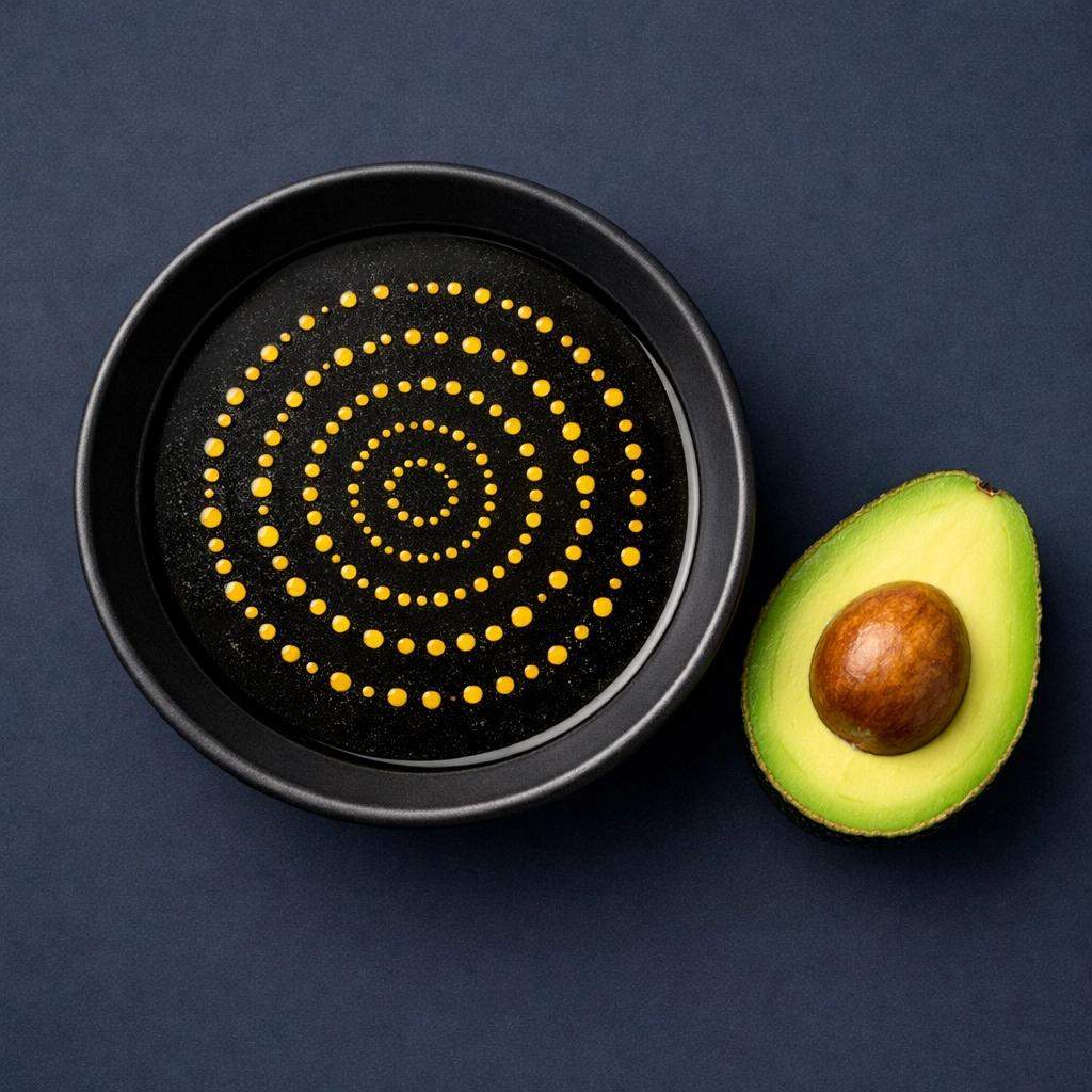 Low-carb breakfast soup with sesame oil and fresh avocado, perfect for keto and weight management.