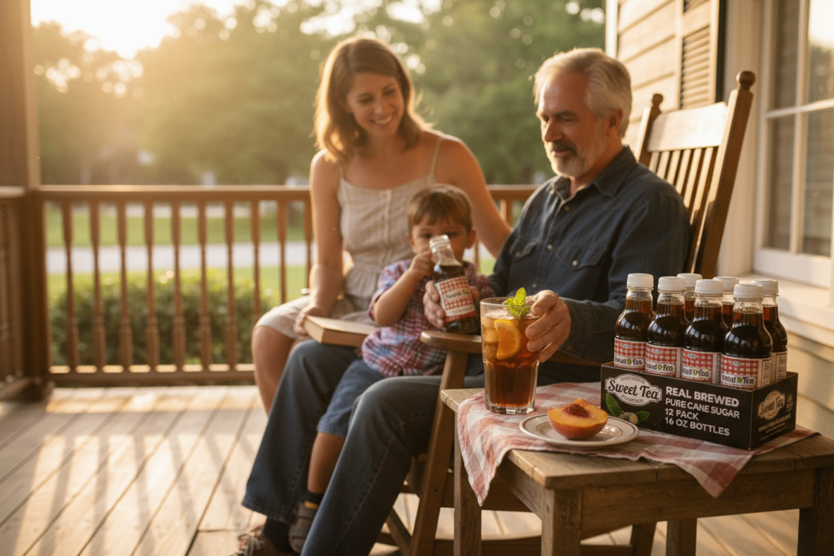 Southern Sweet Tea Company bottles