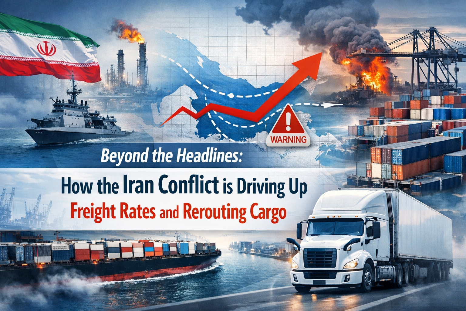 [HERO] Beyond the Headlines: How the Iran Conflict is Driving Up Freight Rates and Rerouting Cargo
